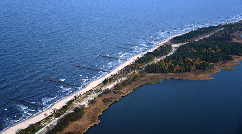 Budowa Ostróg Falochronowych W Darłowie