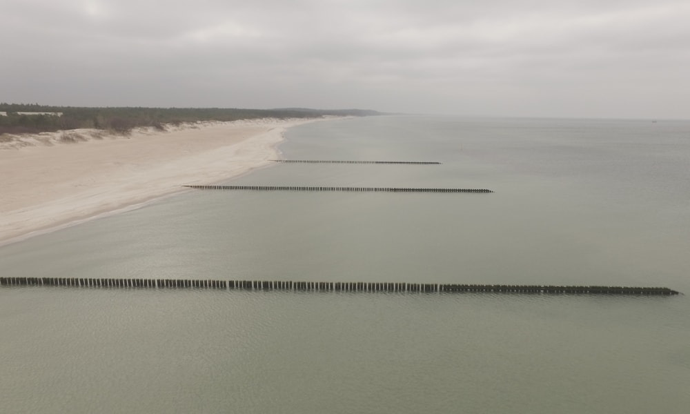 Budowa Ostróg Falochronowych W Rowach