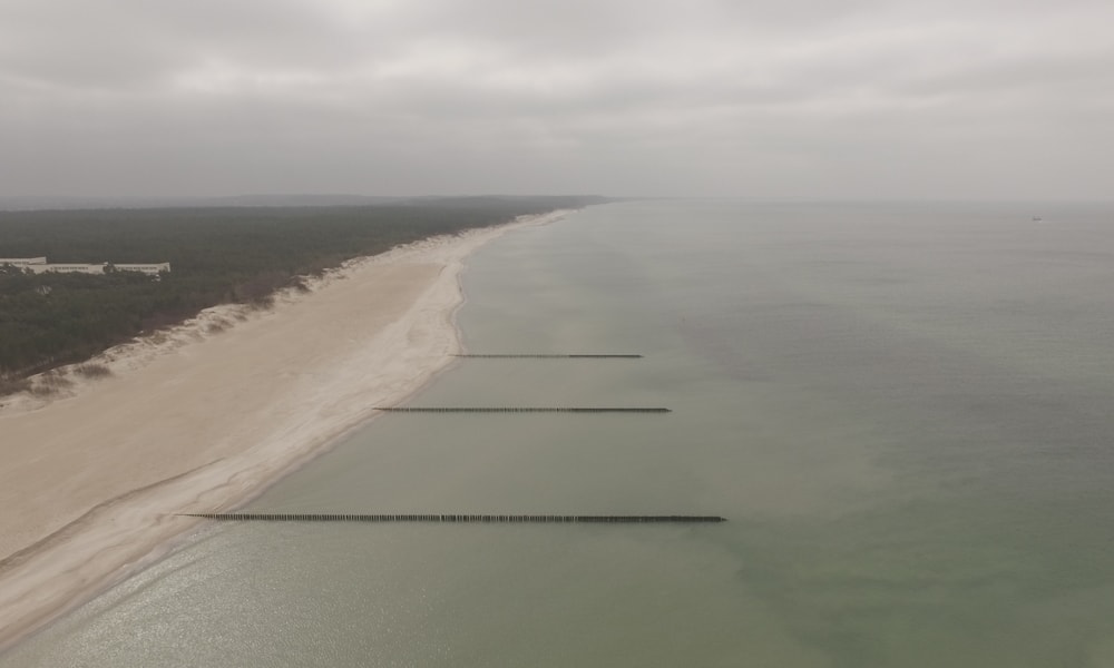 Budowa Ostróg Falochronowych W Rowach